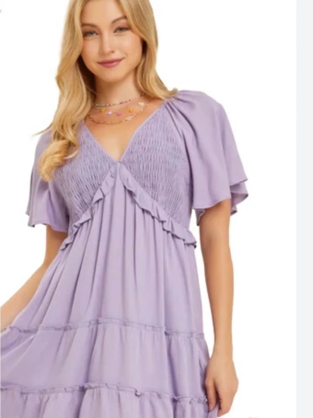 0147 Heyson Lavender Mini Dress